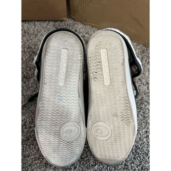 Coach Monogram Jacquard Foldover High Top Sneakers Size 8 - Picture 7 of 12